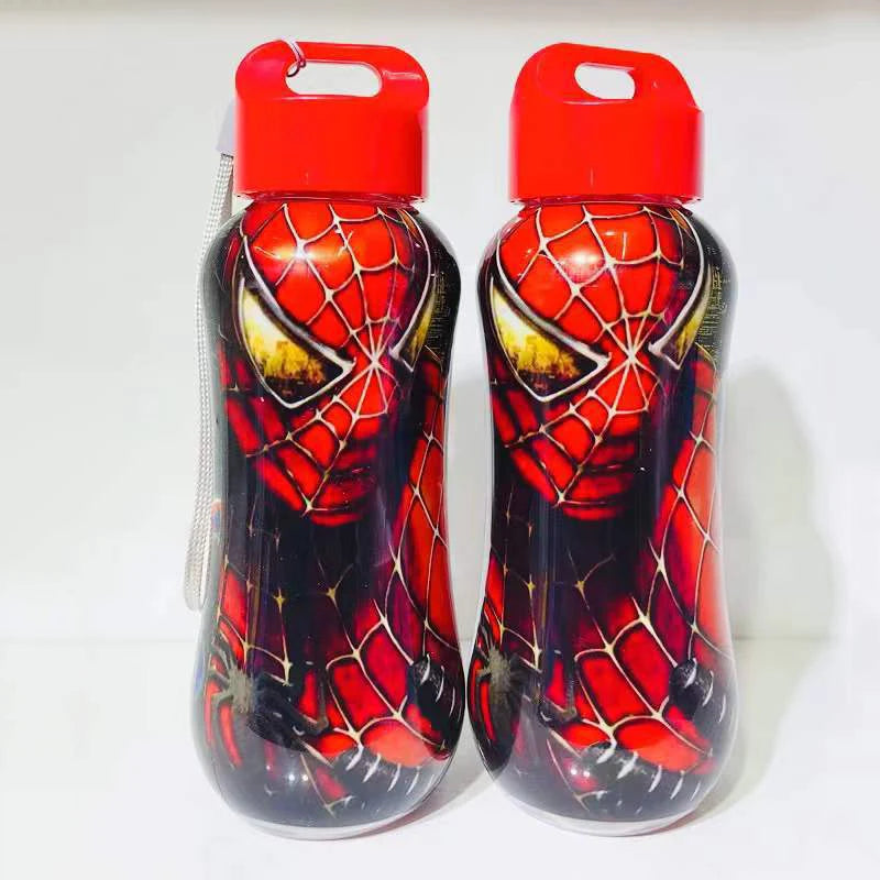 Disney Marvel Cup Cartoon Captain America Spider-Man Children Water Bottle Water Cup Anime Frozen Mickey Minnie Baby Cups Gifts