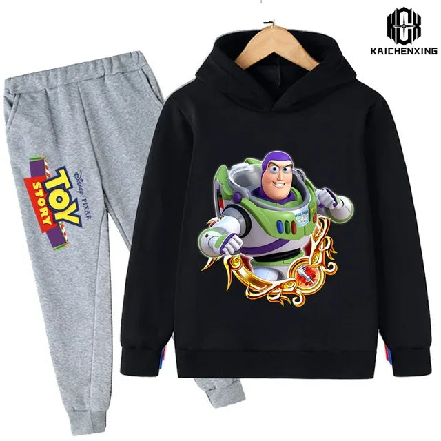 Toy Story Children's Sweatshirts Autumn Long Sleeve Sweater Kids Clothes Boys And Girls Sweatshirts Buzz lightyear Baby Suit