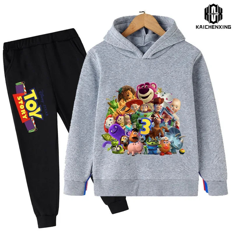 Toy Story Children's Sweatshirts Autumn Long Sleeve Sweater Kids Clothes Boys And Girls Sweatshirts Buzz lightyear Baby Suit