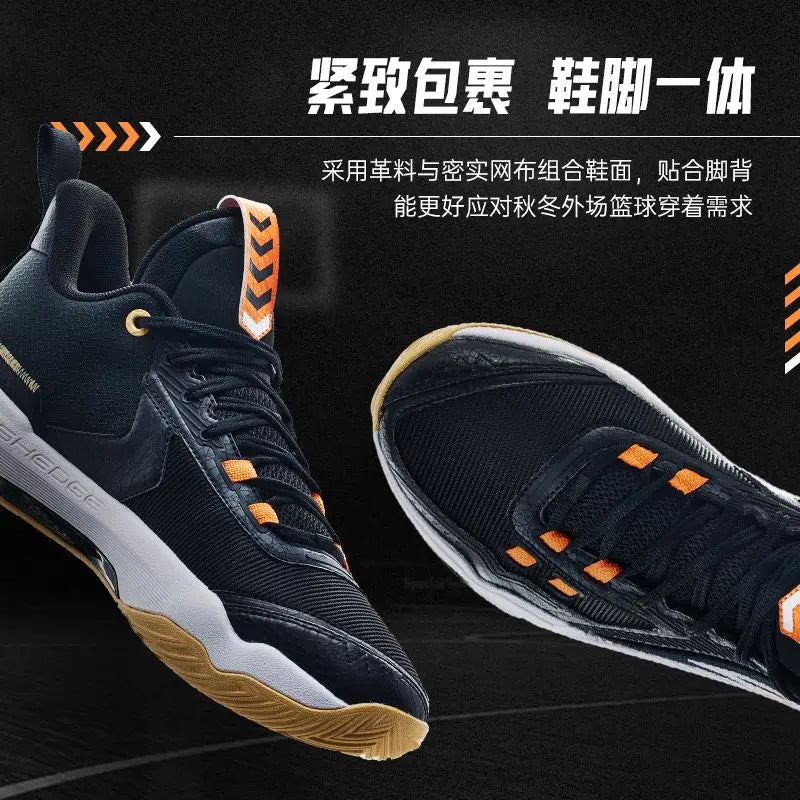 Anta Quick Battle 5 Basketball Shoes Men's 2024 Spring and Summer Professional Outdoor Combat Anti-Slip Wear-Resistant Sneakers