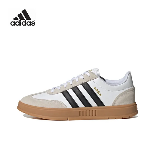 Adidas neo Gradas anti-slip wear low top men's and women's skate shoes white gray black