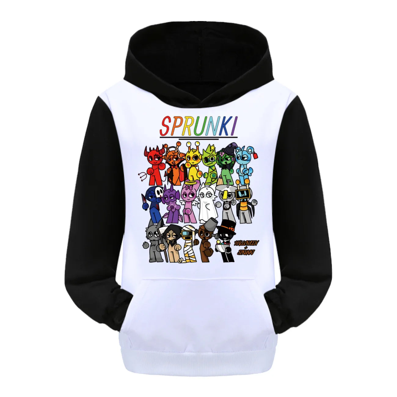 Hot Sprunki Incredibox Cartoon Hoodies Kids Coat Boys Boys Clothes Sweatshirts Pullover Outerwear Hoodie Girls  Streetwear Hoody