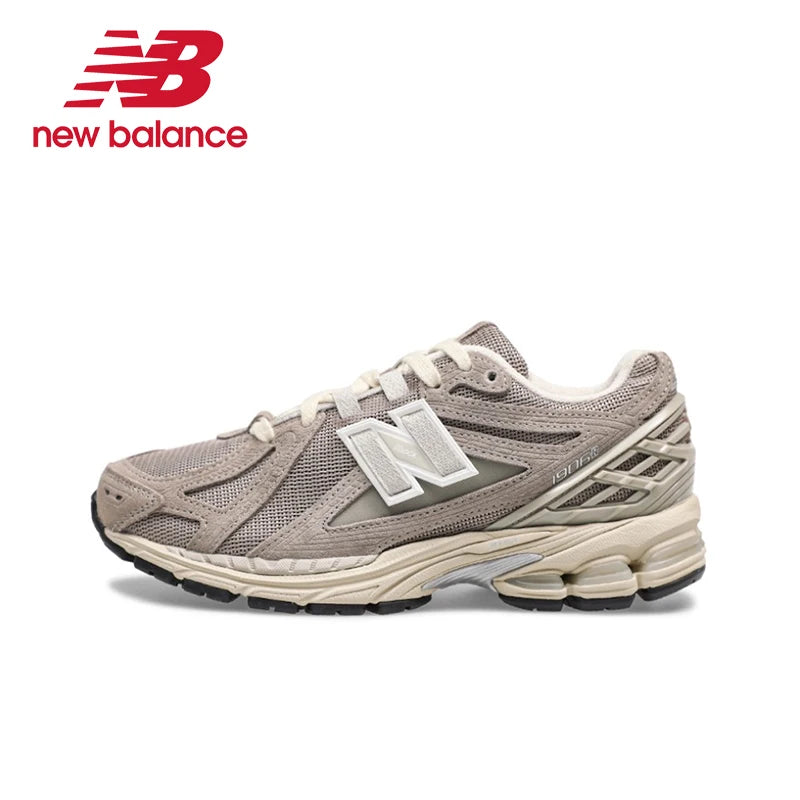 Original New Balance NB 1906R Retro All-fit Mesh Fabric Leather Low-top Casual Running Shoes Unisex Gray Sneakers M1906RP