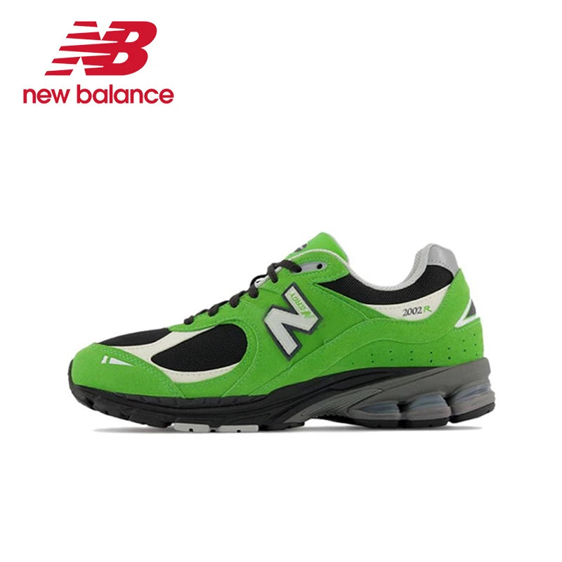 Original New Balance NB 2002R Retro All-fit Shock-absorbing Wear-resistant Running Shoes Unisex Rain Ash Sneakers M2002RDA