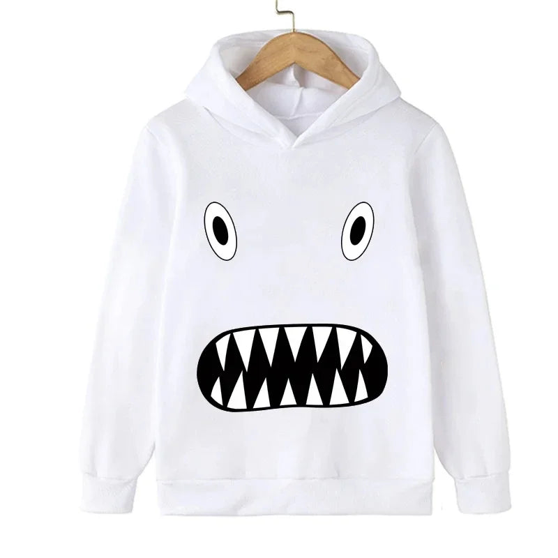 Casual Rainbow Friends Hoodie Kids Boys Clothing Child Top Casual Cartoon Printing Warm Coat Girls' Long Sleeve Sweatshirt