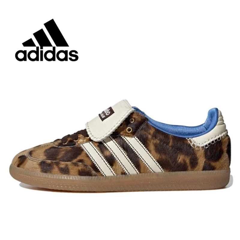 Wales bonner X adidas Samba originals Unisex  Fashion Outdoor  Adidas Sneakers