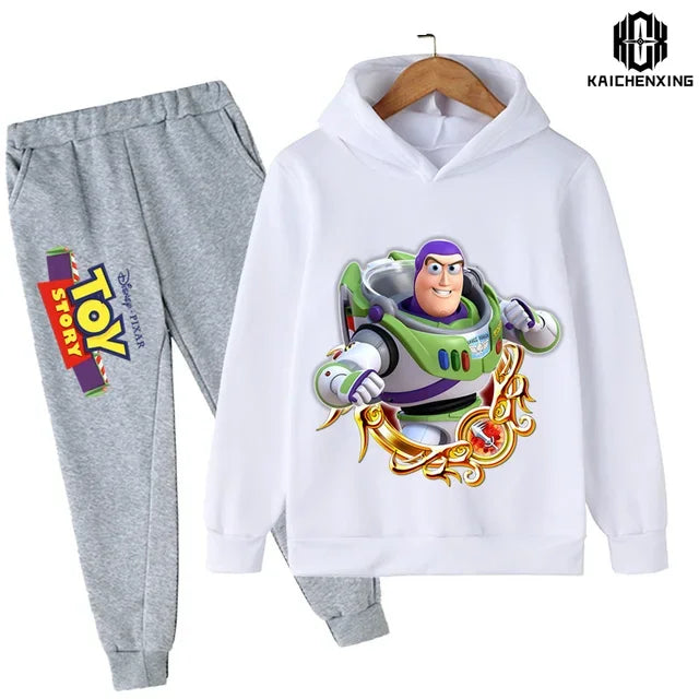 Toy Story Children's Sweatshirts Autumn Long Sleeve Sweater Kids Clothes Boys And Girls Sweatshirts Buzz lightyear Baby Suit