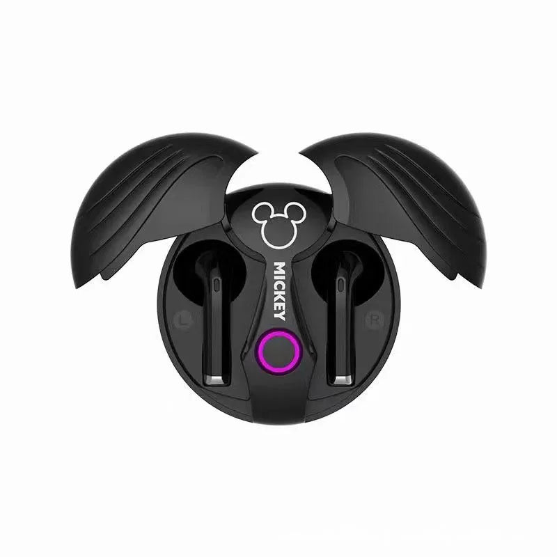 Disney Angel's Wings Mickey Mouse Bluetooth Music Headphones Wireless Super Long Battery Life Hifi Tone Quality Noise Reduction