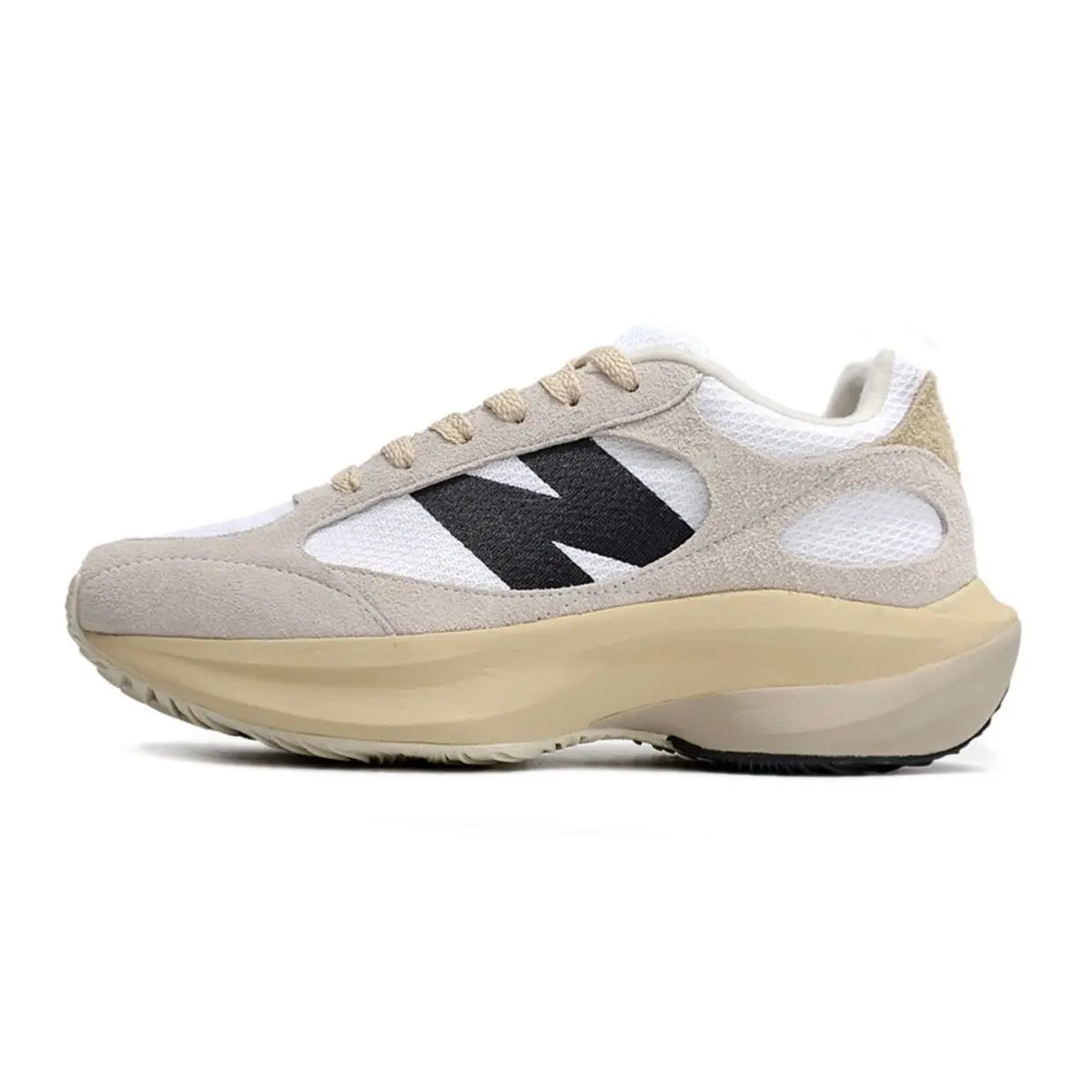 New Balance NB Warped Runner Thick Sole Walking Dad Shoes Height Increased Unisex Shockproof Durable Clunky Sneakers