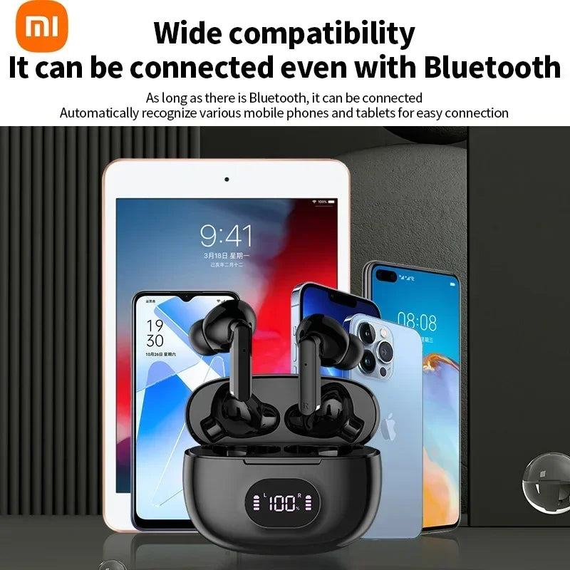 Xiaomi Buds ANC TWS Bluetooth5.3 Earphones Wireless Active Noise Cancelling Mijia Headphones Stereo Sound Gaming Headset Earbuds