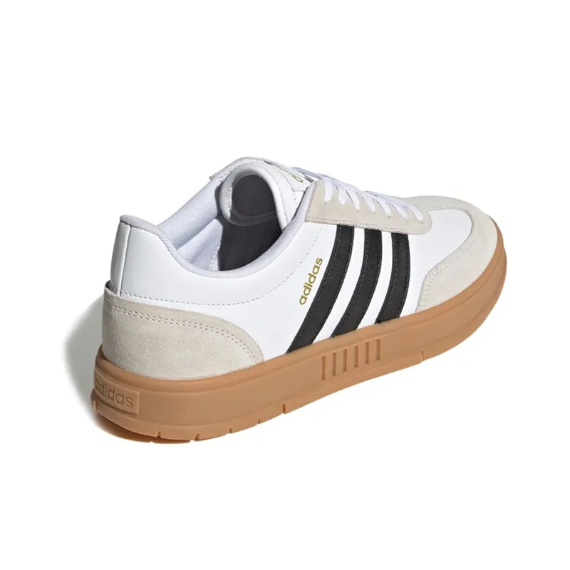 Adidas neo Gradas anti-slip wear low top men's and women's skate shoes white gray black