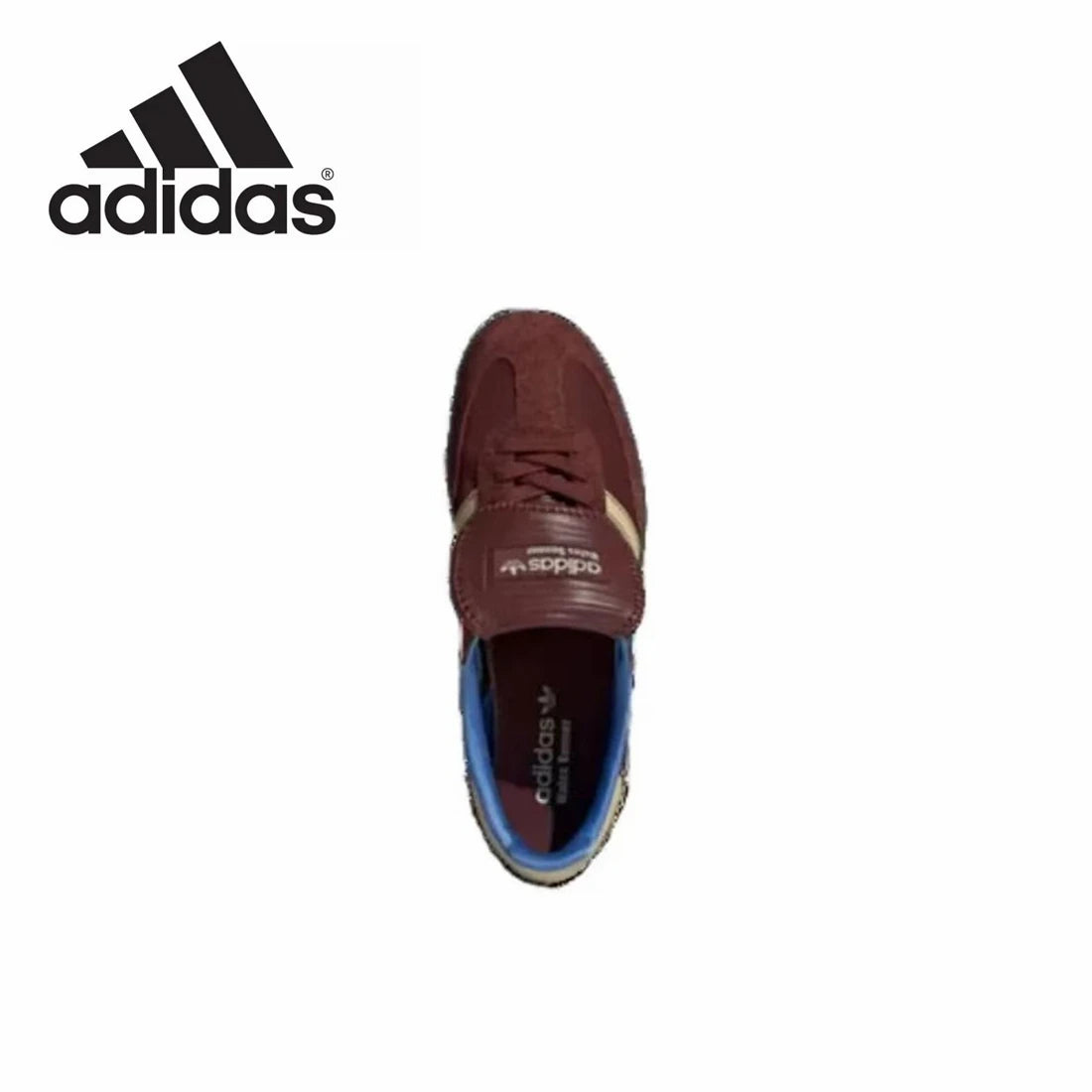 Adidas - German Samba Pony Welsh Bonner Leopard Pattern Training Shoes, Retro Multi functional Sports and Casual Gazelle Shoes