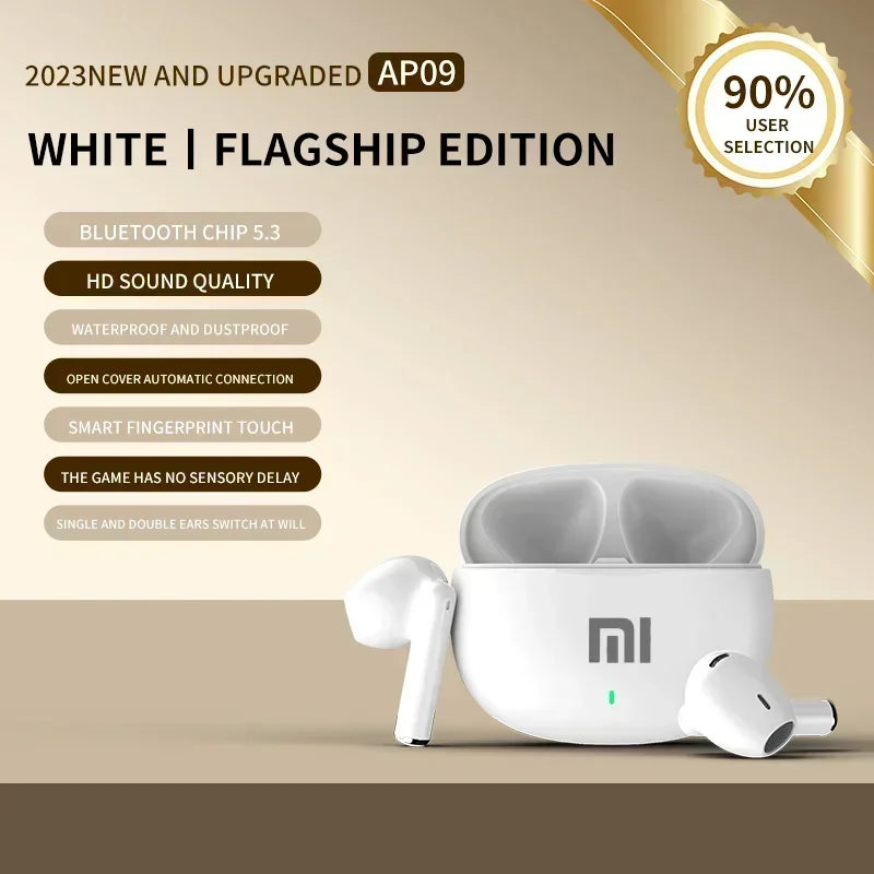 Xiaomi in Ear Earbuds Wireless Headphones TWS Touch Control 9D Hifi Sound Earphone Bluetooth Headset with Mic for IPhone Android