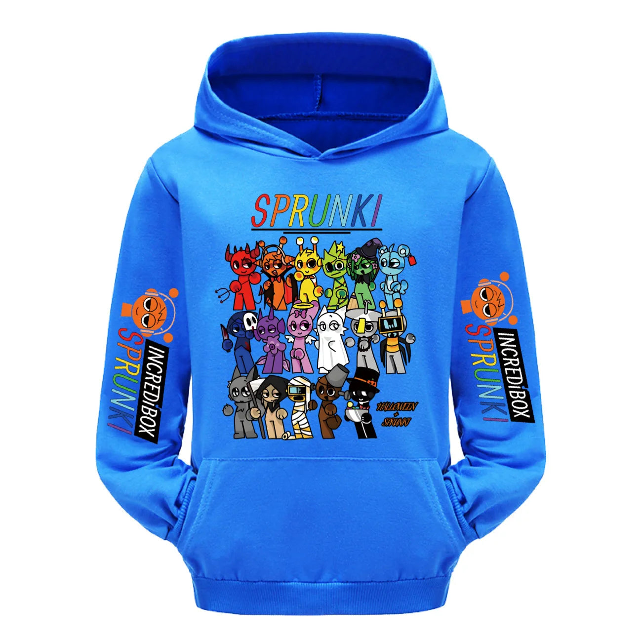 Hot Sprunki Incredibox Coat Boys Boys Clothes Cartoon Hoodies Kids Sweatshirts Pullover Outerwear Hoodie Girls  Streetwear Hoody