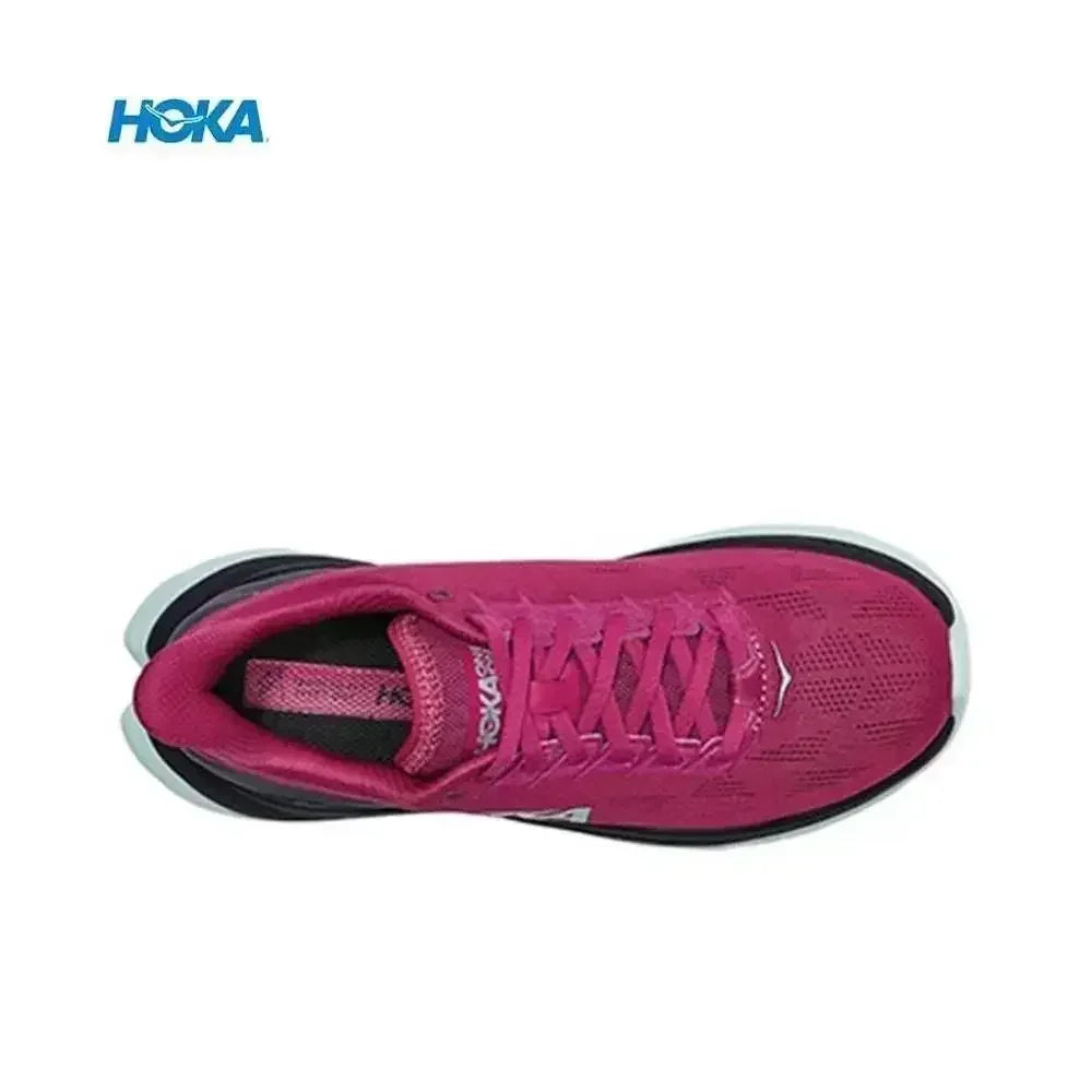 HOKA Mach 4 Men Women Outdoor Shoes Road Trekking Travel Shoes Cushioning Thick Bottom Platform Runner Non-Slip Sneakers