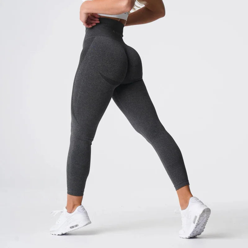 Seamless Spandex Leggings Women Soft Workout Tights