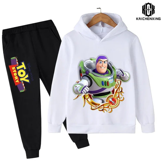 Toy Story Children's Sweatshirts Autumn Long Sleeve Sweater Kids Clothes Boys And Girls Sweatshirts Buzz lightyear Baby Suit