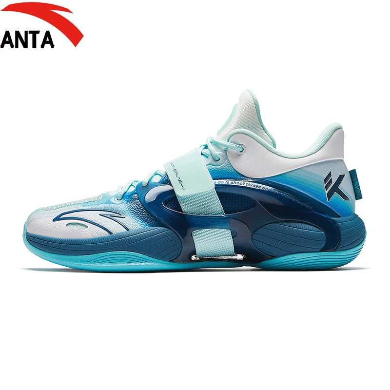 ANTA Water Splash 5 Water Rhyme Edition Nitrogen Technology Sports Basketball Shoes for Men Lightweight Rebound KT Support