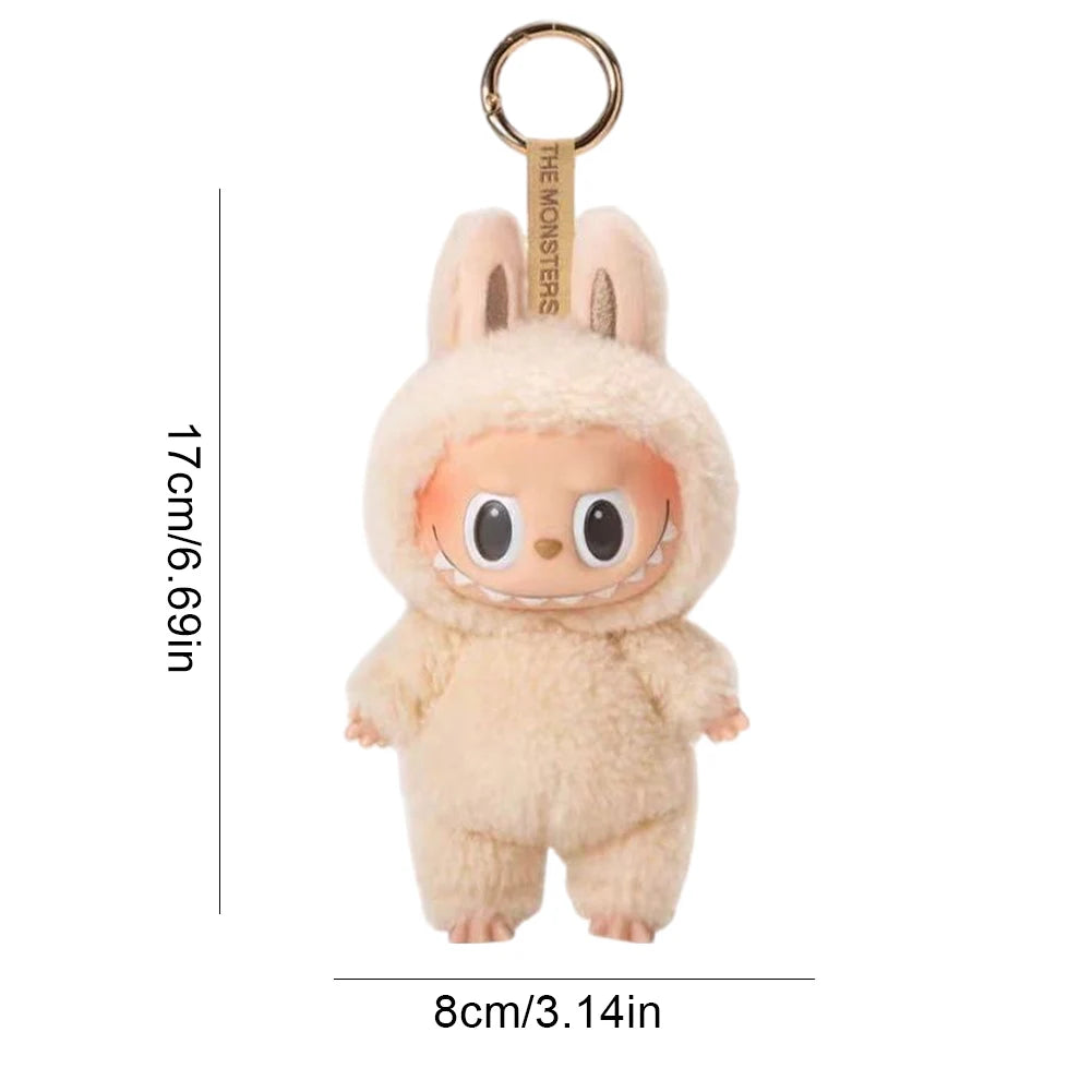 Hot Sale Anime Figure Labubu Have A Seat Series Vinyl Pendant Doll Model Toy Cute Monster Replica Keychain Toys Birthday Gifts