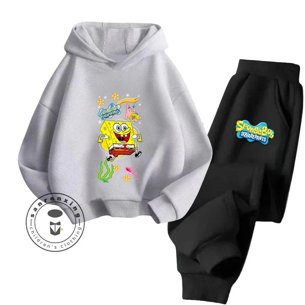 SpongeBob Kawaii Hoodie Keep Your Little Ones Warm This Winter Anime-Inspired Styles in 7 Different Colors and Soft Long Sleeves