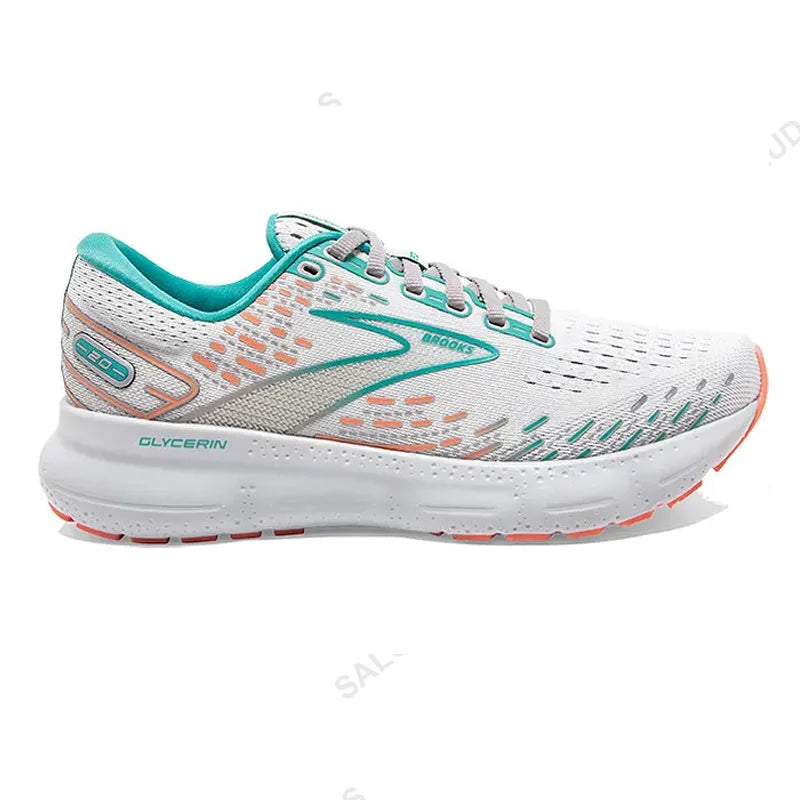 BROOKS Women Running Shoes Glycerin 20 Outdoor Casual Sneakers Non-slip