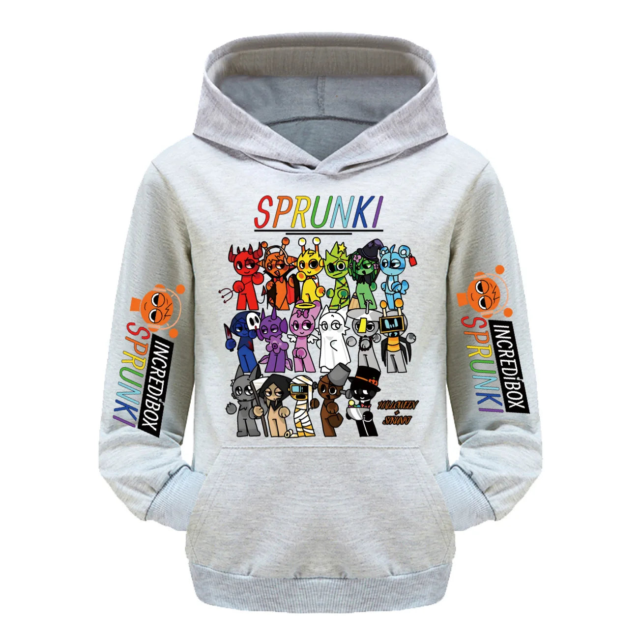 Hot Sprunki Incredibox Coat Boys Boys Clothes Cartoon Hoodies Kids Sweatshirts Pullover Outerwear Hoodie Girls  Streetwear Hoody