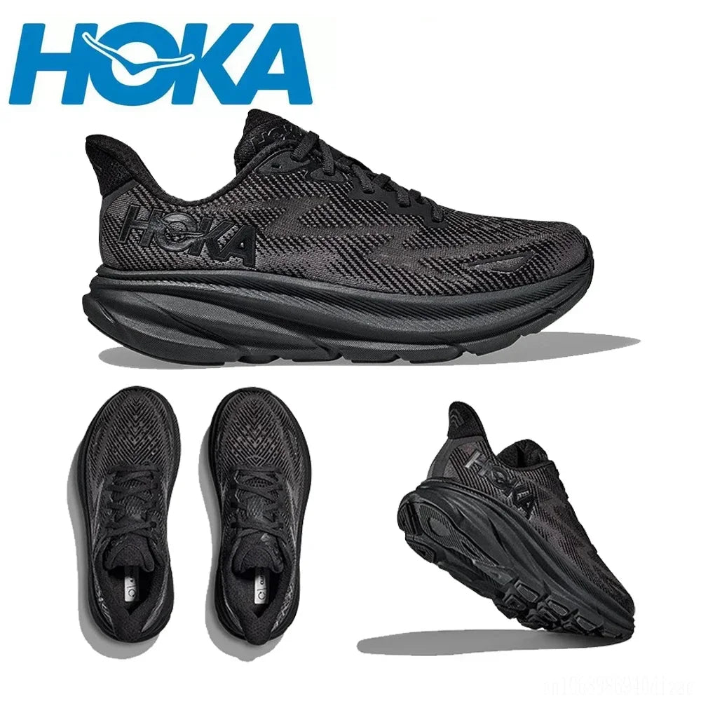 Hoka Clifton 9 Original Running Shoes Mens Women's Lightweight Cushioning Marathon Breathable Highway Trainer Sneakers