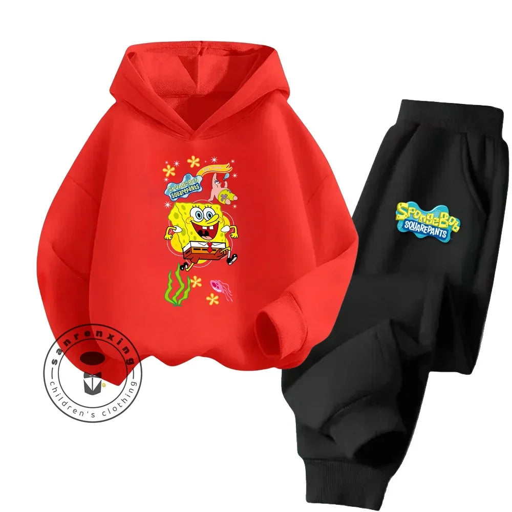 SpongeBob Kawaii Hoodie Keep Your Little Ones Warm This Winter Anime-Inspired Styles in 7 Different Colors and Soft Long Sleeves