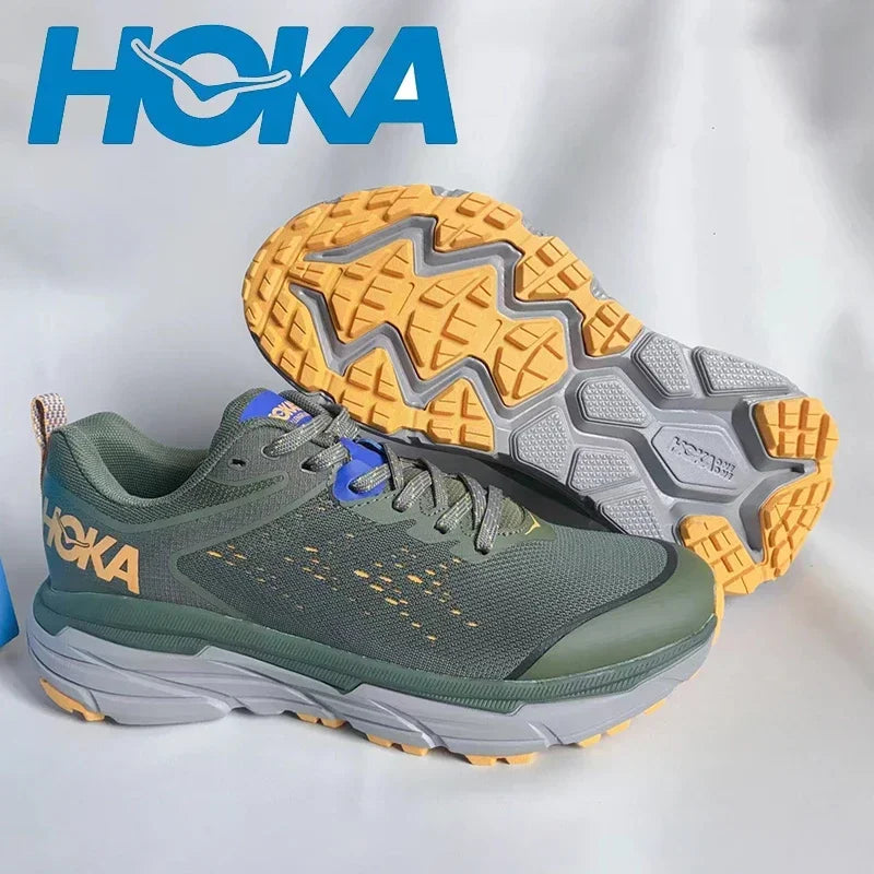 HOKA Challenger ATR 6 Trail Running Shoes for Men Outdoor Hiking Trekking Sneakers Anti Slip Durable Cushioning Marathon Shoes