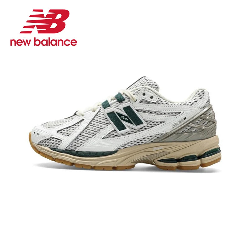 Original New Balance NB 1906R Retro All-fit Mesh Fabric Leather Low-top Casual Running Shoes Unisex Gray Sneakers M1906RP