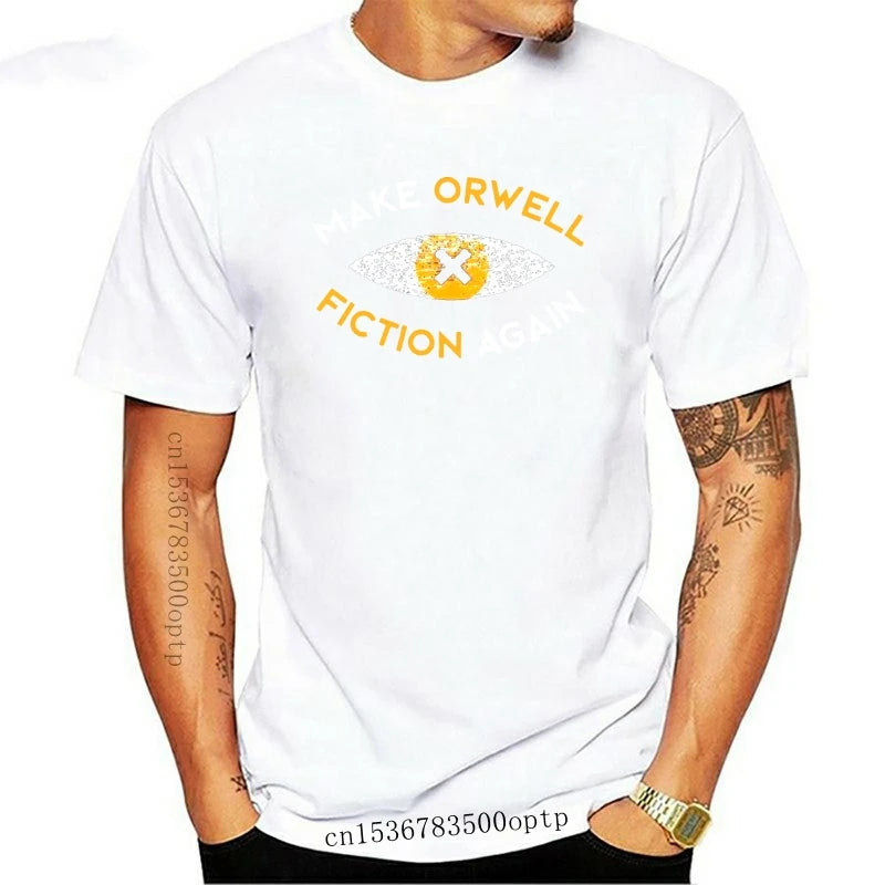 New Make Orwell fiction again - Philosophy gift T shirt orwell 1984 dystopia liberal philosopher philosophy philosophic