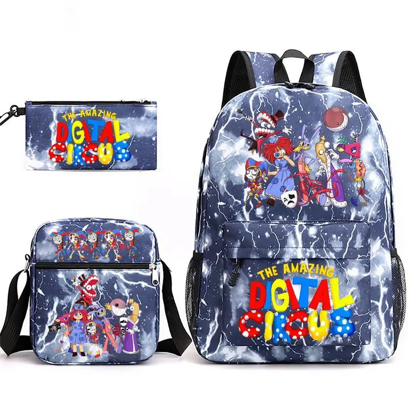 2024 Magic Number Circus THE AMAZING DIGITAL CIRCUS Children's Student Schoolbag Male and Female Student Backpack Mochila