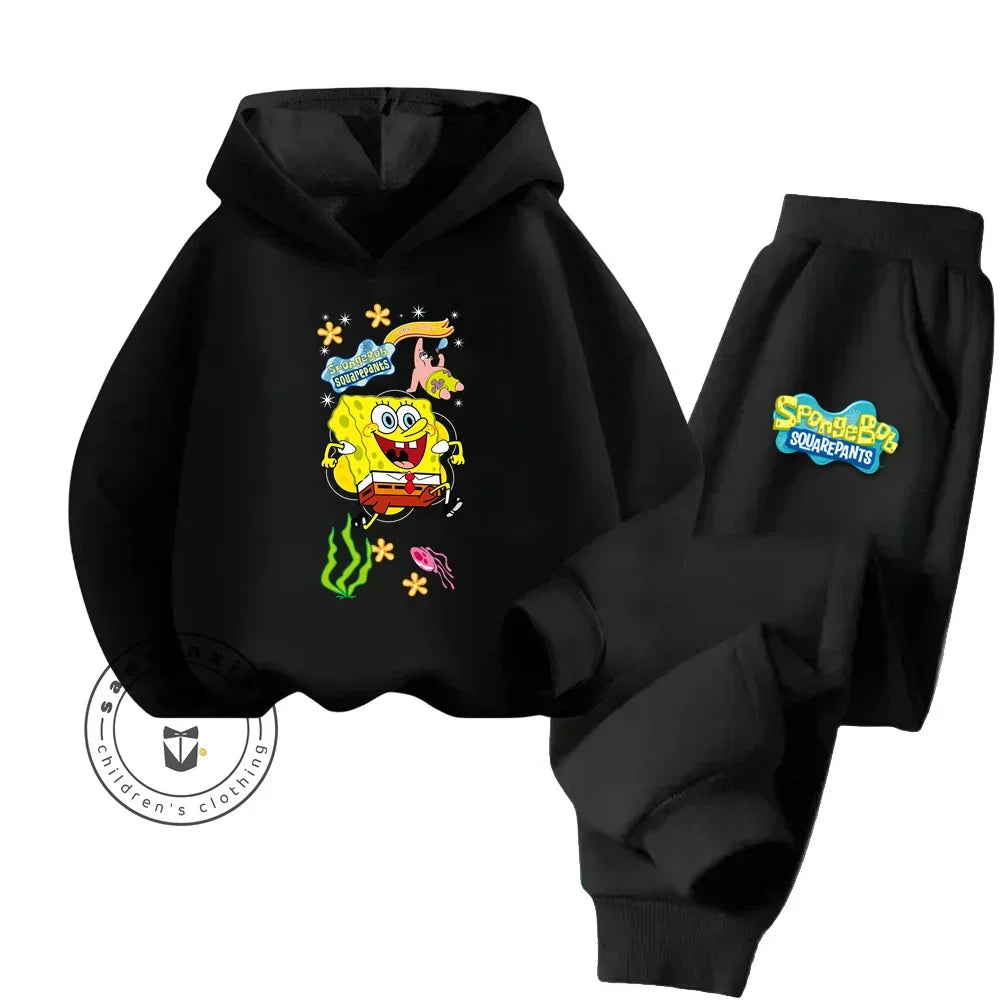 SpongeBob Kawaii Hoodie Keep Your Little Ones Warm This Winter Anime-Inspired Styles in 7 Different Colors and Soft Long Sleeves