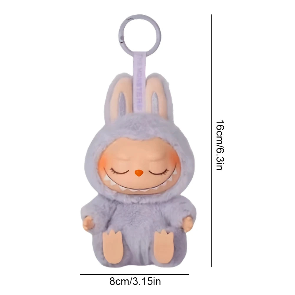 Hot Sale Anime Figure Labubu Have A Seat Series Vinyl Pendant Doll Model Toy Cute Monster Replica Keychain Toys Birthday Gifts