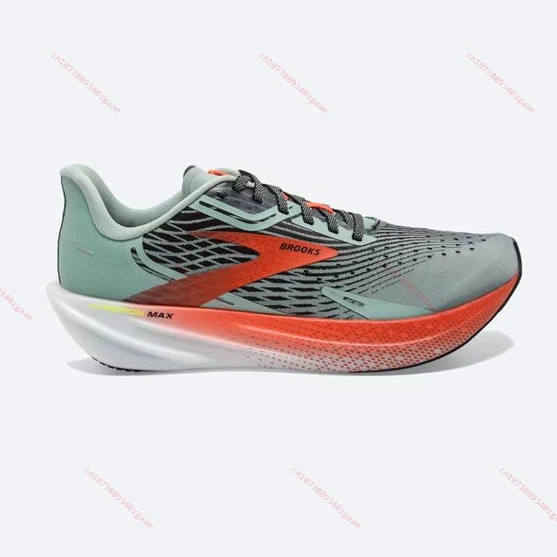 Brooks Road Running Shoes Hyperion Max Men and Women Casual Sports Shoes Outdoor Soft-Soled Stretch Unisex Training Sneakers