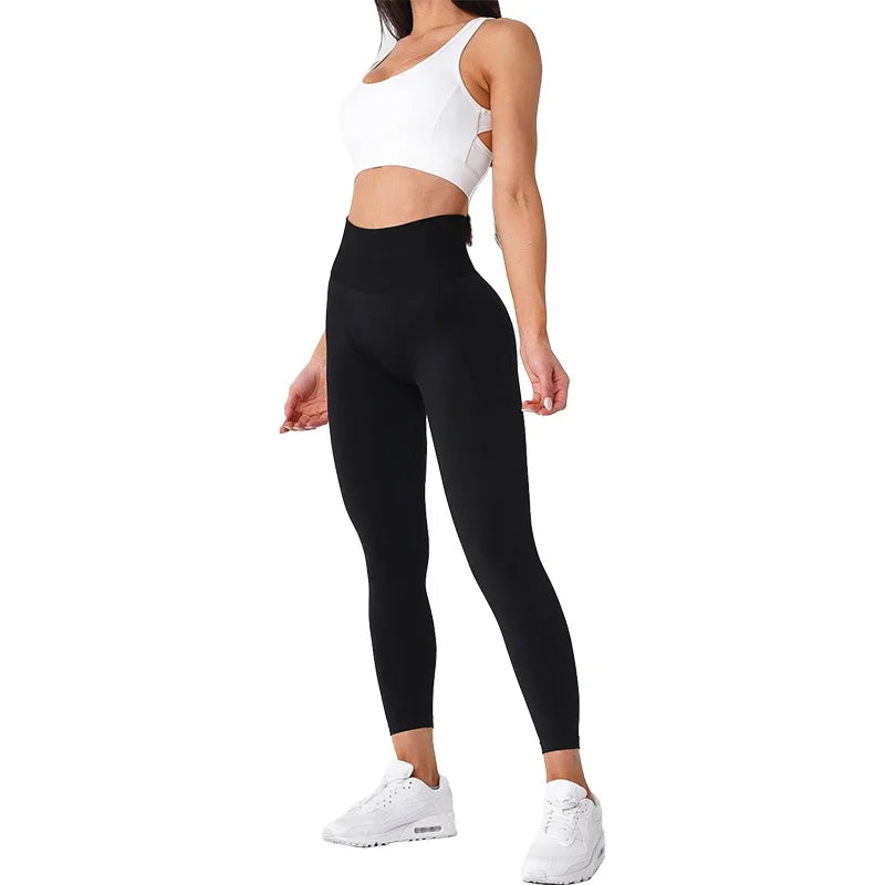 Women Soft Workout Tights Fitness Outfits