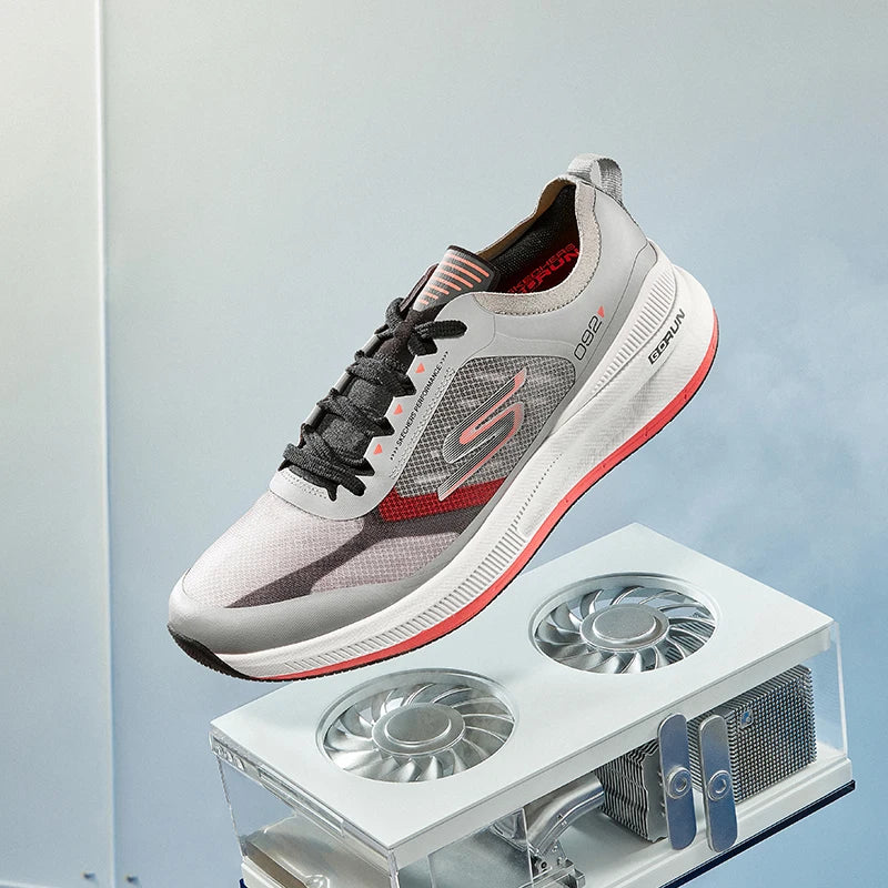 Skechers GO RUN Lace Up Ultra Light Shock-absorbing Brand Male Sneakers