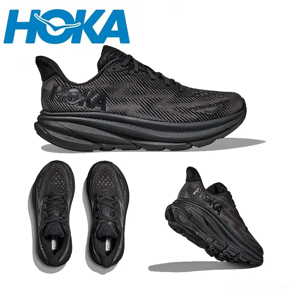 Originale Hoka Clifton 9 løbesko Herre Letvægts dæmpning Marathon åndbare Highway Trainer Sneakers