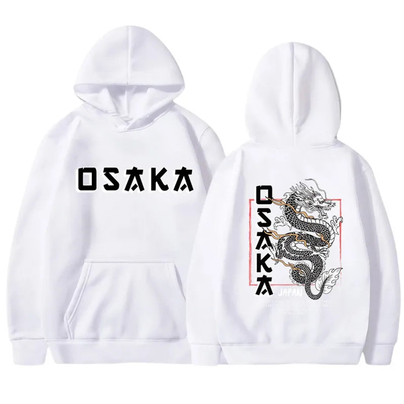 Hoodies  Dragon Graphic Printing Sweatshirts  Casual Long Sleeve Men/Women Clothing  Hip Hop Style