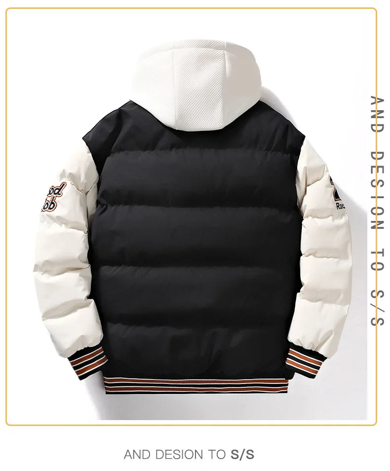 2023 Winter New High Quality Cotton-padded Jacket Men's Women's Large Street Clothing Cotton-padded Jacket Men's Coat Clothing