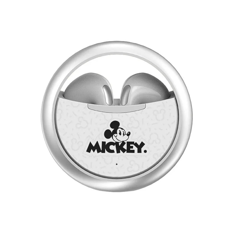 Disney A12 Rotate Bluetooth Earphones Hifi Tone Quality Alien Mickey Mouse Stereo High Definition Music Converse Earphone Gift