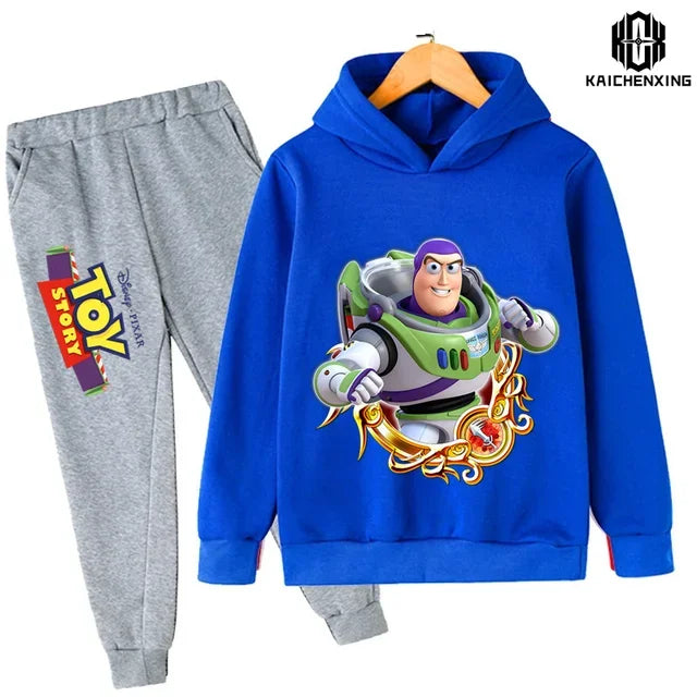 Toy Story Children's Sweatshirts Autumn Long Sleeve Sweater Kids Clothes Boys And Girls Sweatshirts Buzz lightyear Baby Suit