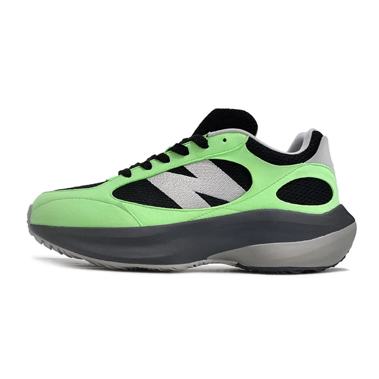 New Balance NB Warped Runner Thick Sole Walking Dad Shoes Height Increased Unisex Shockproof Durable Clunky Sneakers