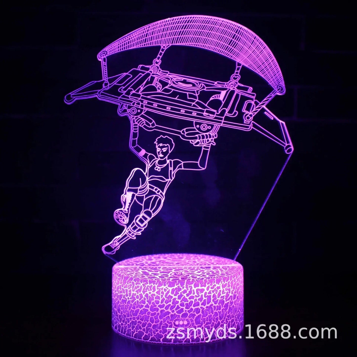 Fortnite 3D Illusion Lamp Game Setup Patterns LED Night Light Gamer Decoration Table Lamp Game Room Decor