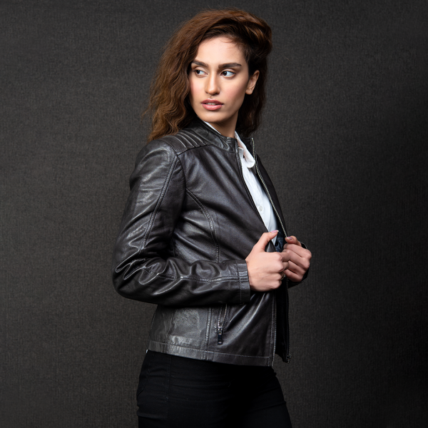 Vintage Leather Jacket (Women)-1