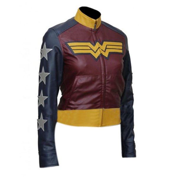 Gal Gadot Wonder Women Leather Jacket-1