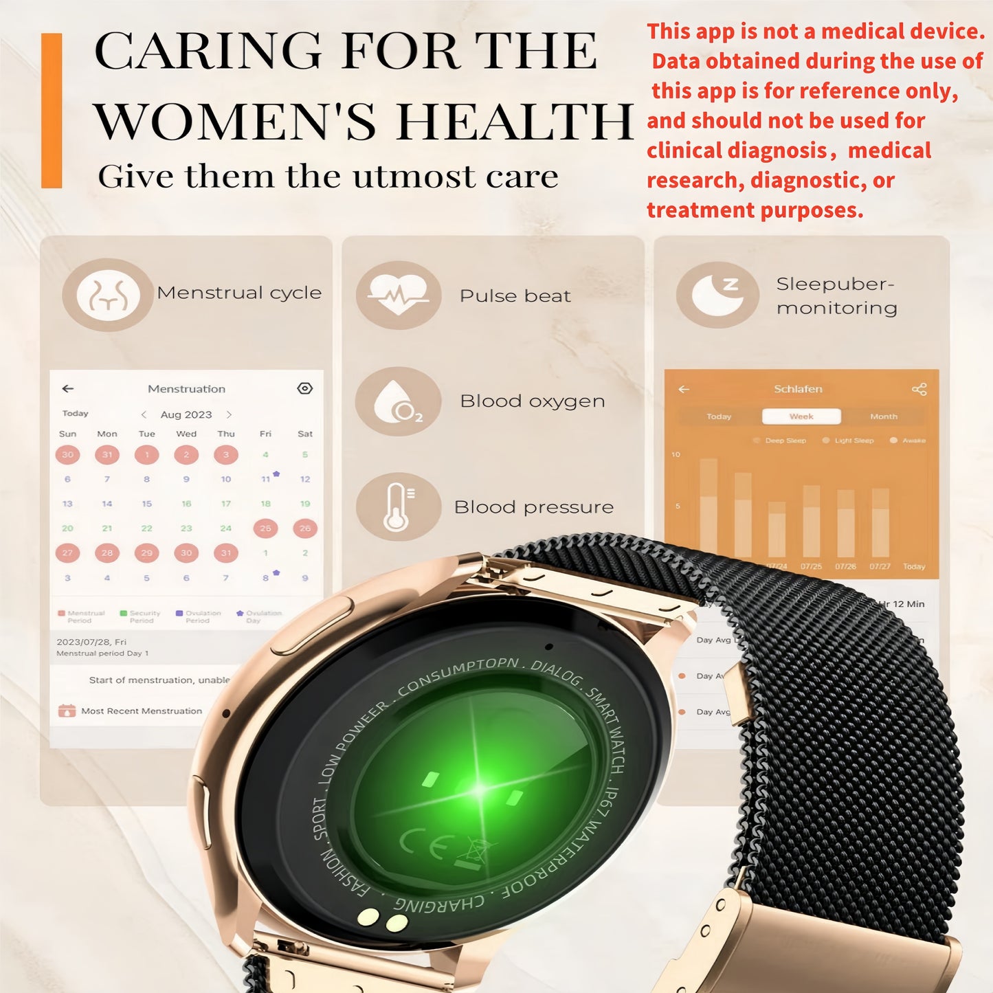 Smart Watch, (Answer/Make Call), Sleep Monitor, Waterproof, 100+ Sports Modes Activity Trackers Smart Watch Compatible With Android IOS