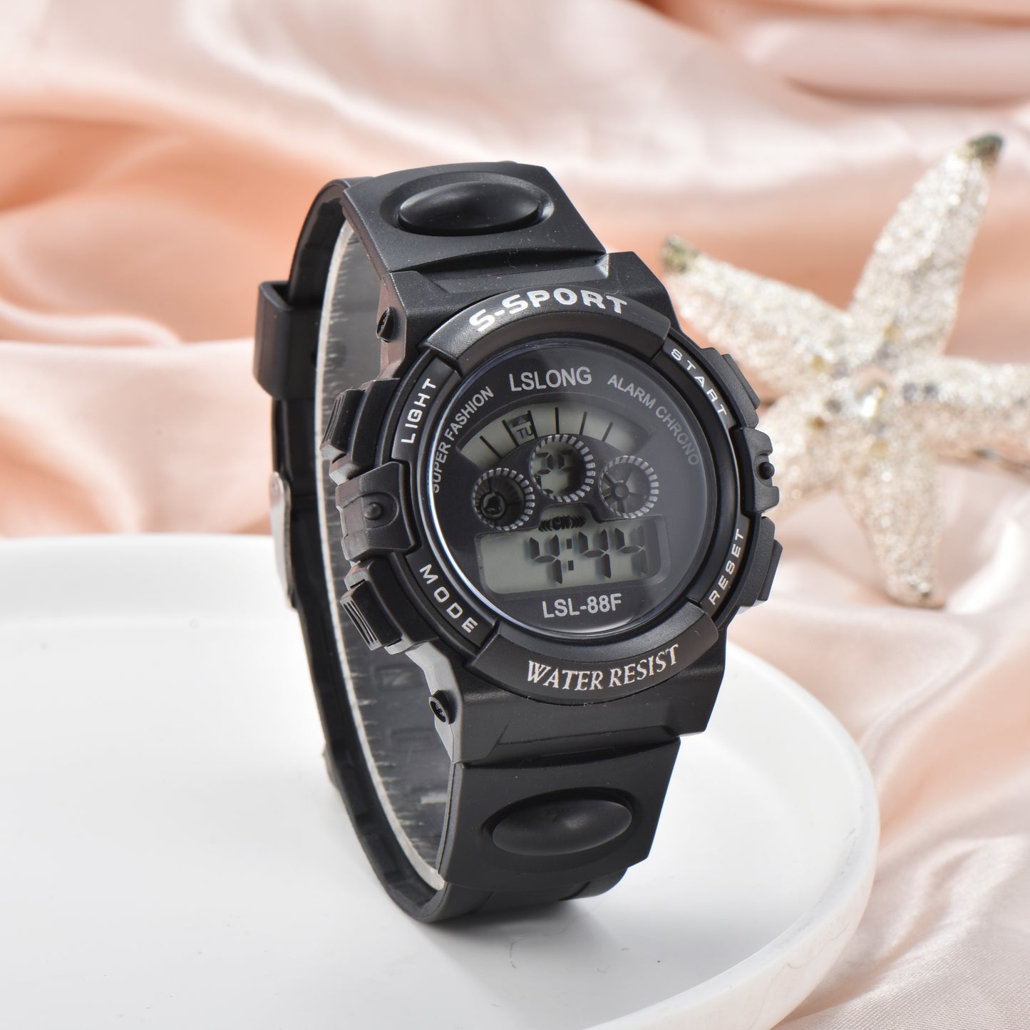 Boys And Girls Casual Cute Electronic Watches, Waterproof Luminous Colorful Multi-functional Sports Watch, Holiday Gift