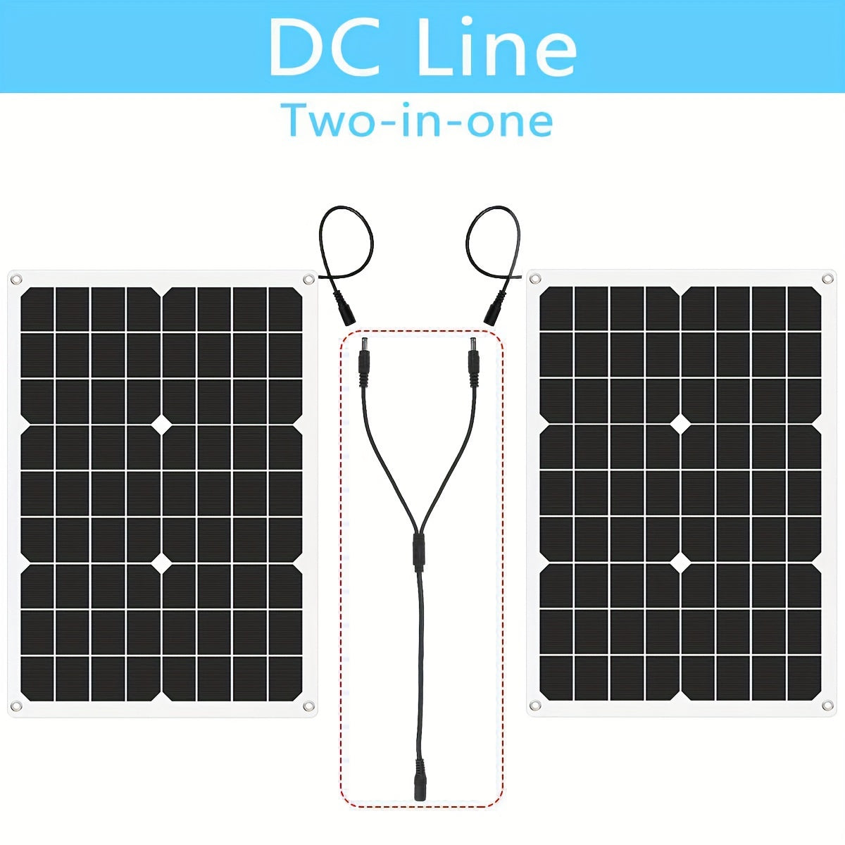 1pc, Complete Solar Panel Kit Power, Dual 12V/5V USB, 60A/100A Solar Controller Perfect For Car, Yacht, RV, Boat, Home, Camping Battery Charger