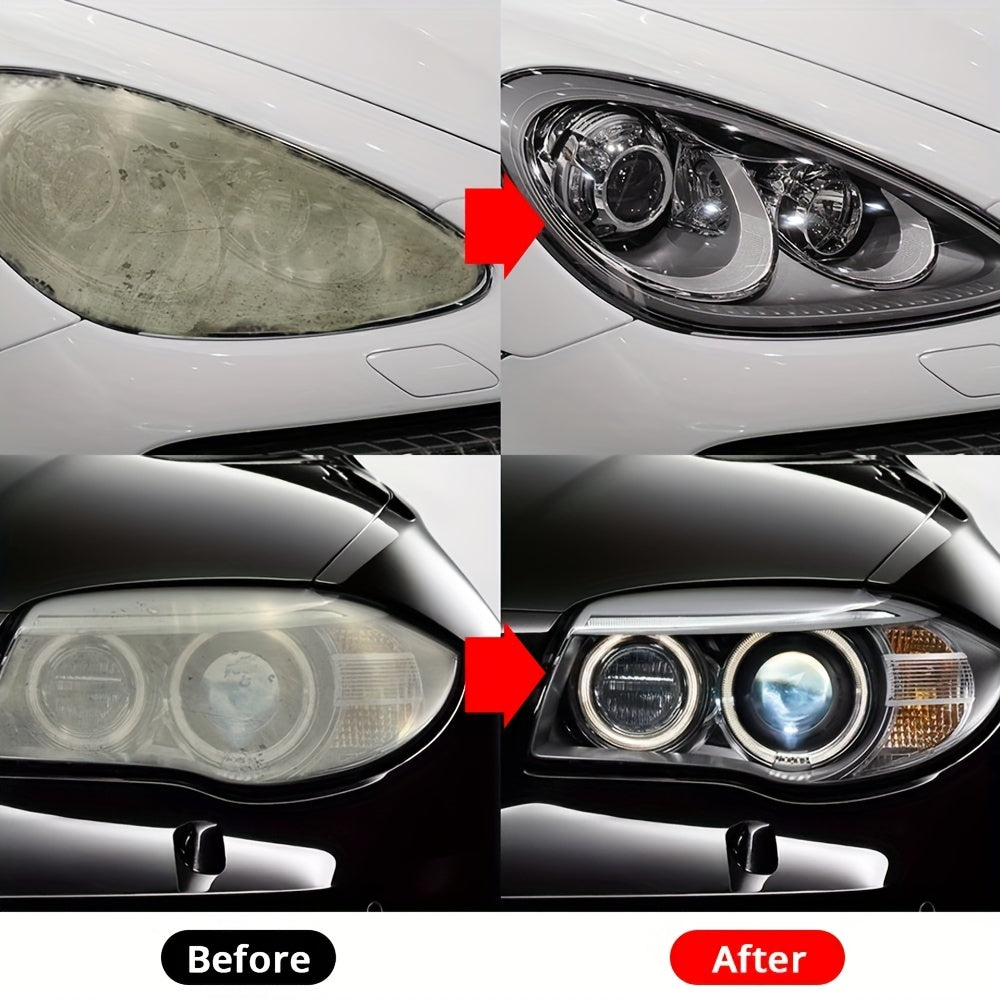 Car Headlight Restoration Refurbishing Agent Headlight Care Polish Agent Headlight Restore Coating Light Removing Oxidation Prevent Scratches JB-XPCS8